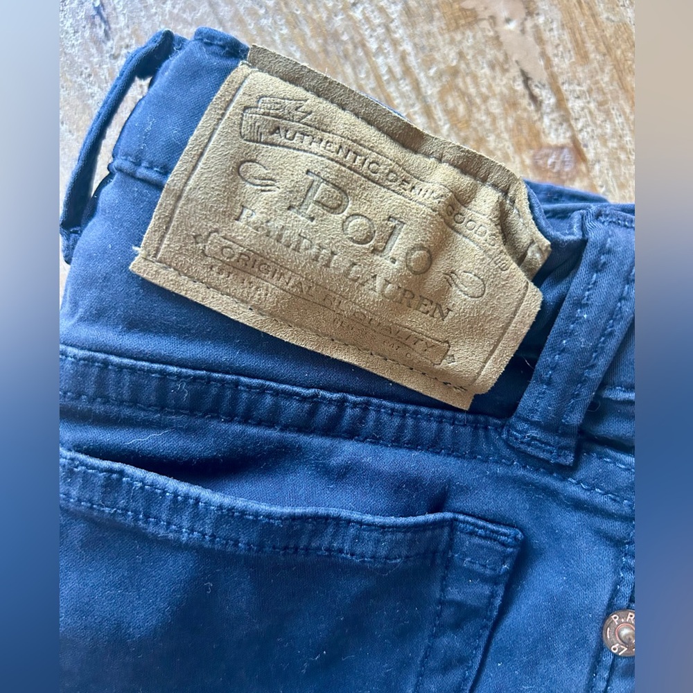 Polo by Ralph Lauren Pants- Navy, Khaki, Blue Jeans- Boys Size 5- Like New - Picture 3 of 9